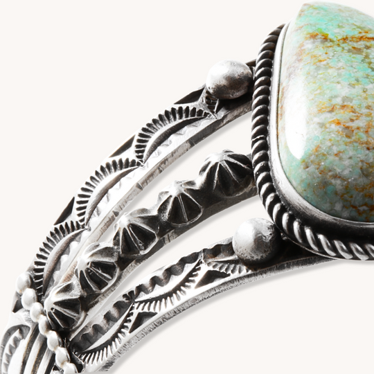 Turquoise 3-Shank Bracelet