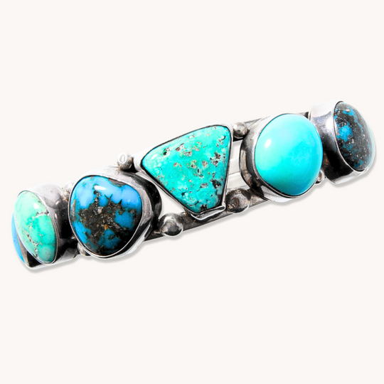 Vintage Turquoise Row Bracelet