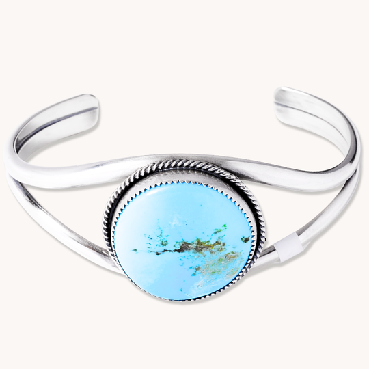 2-Shank Turquoise Cuff Bracelet