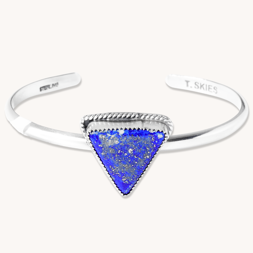 Lapis Cuff Bracelet