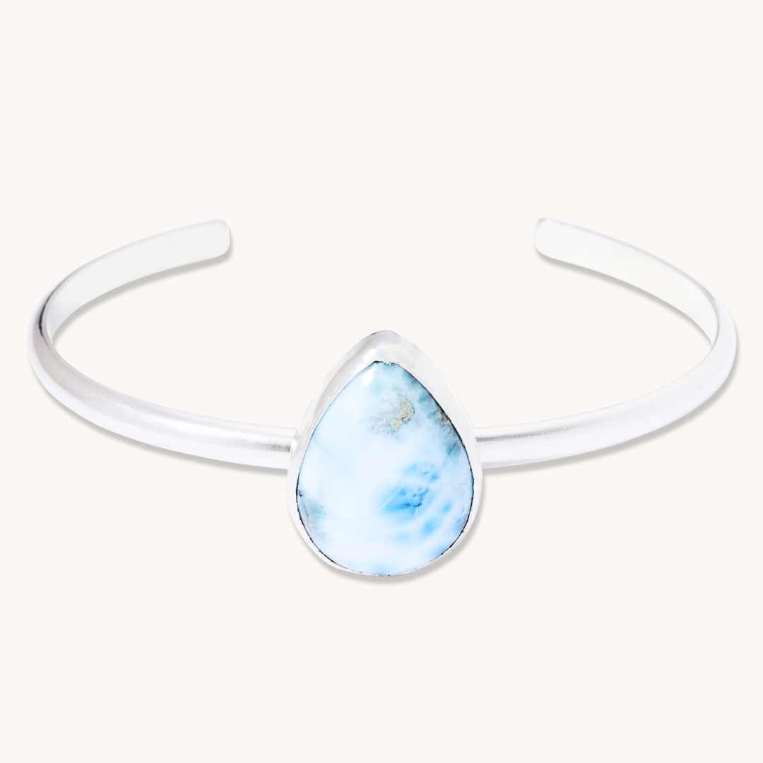 Simple Larimar Bracelet