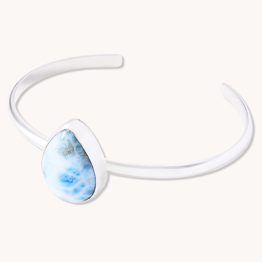 Simple Larimar Bracelet