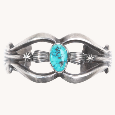 Kingman Turquoise Cuff Bracelet