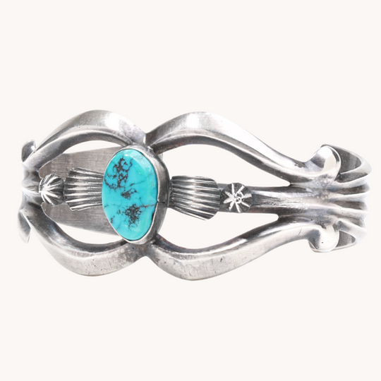 Kingman Turquoise Cuff Bracelet