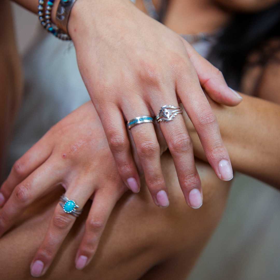 SkyWeaver: Silver Stackable Rings