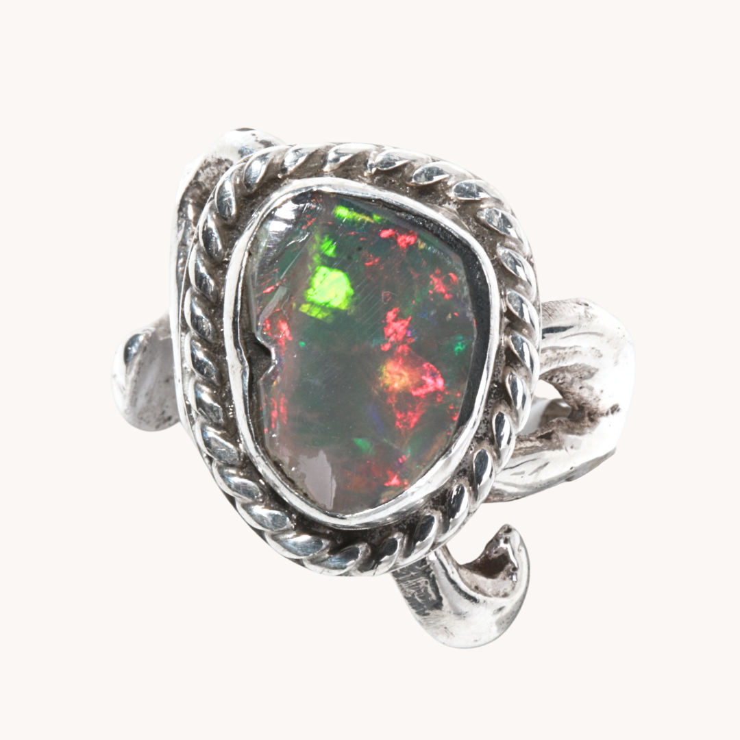 Cast Opal Ring