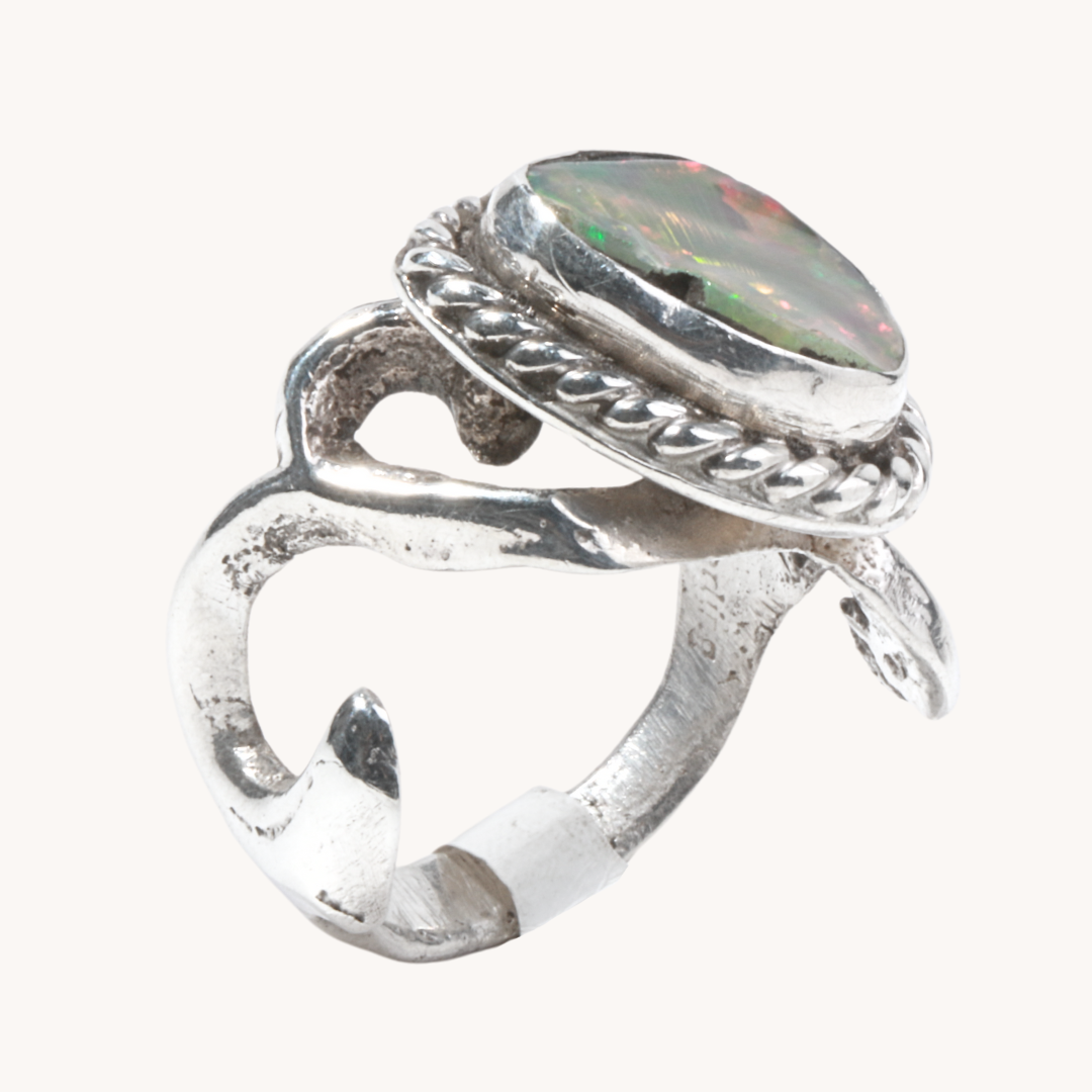 Cast Opal Ring