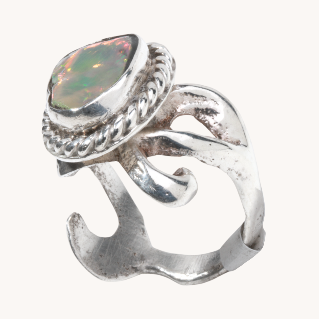 Cast Opal Ring