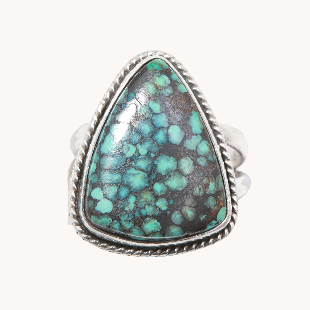 Triangle Turquoise Ring