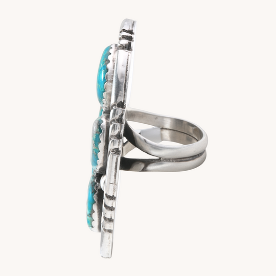 5-Stone Statement Turquoise Ring