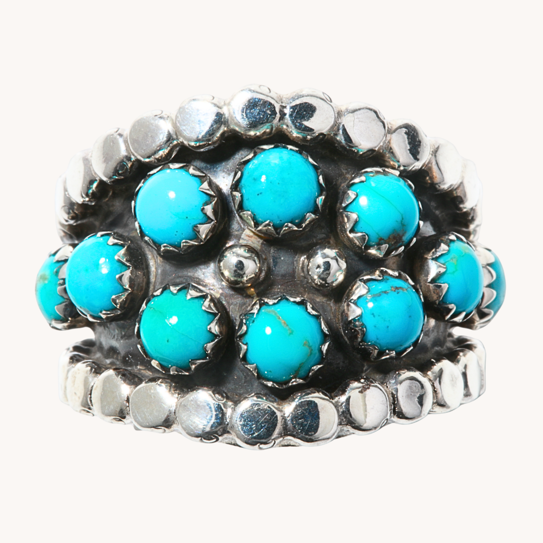 Turquoise Tapered Ring
