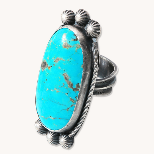 Adjustable Turquoise Ring