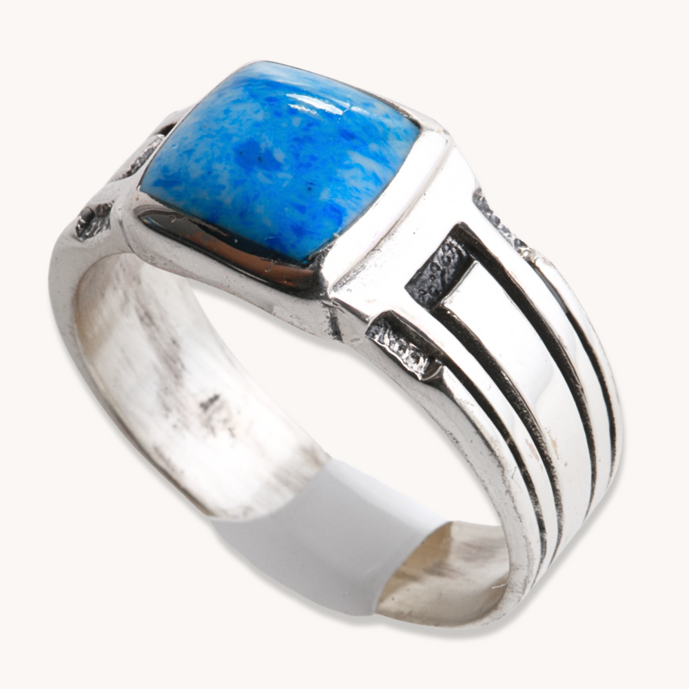 Denim Lapis Ring