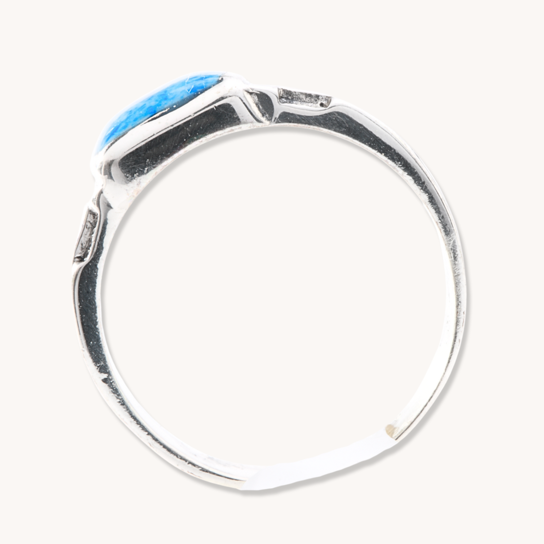 Denim Lapis Ring