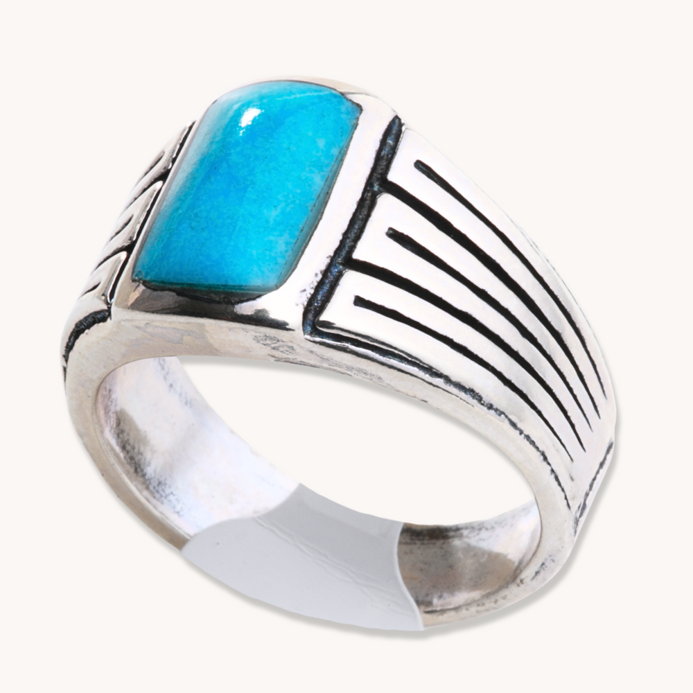 Men's Turquoise Ring