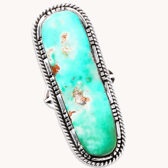 Oblong Turquoise Ring