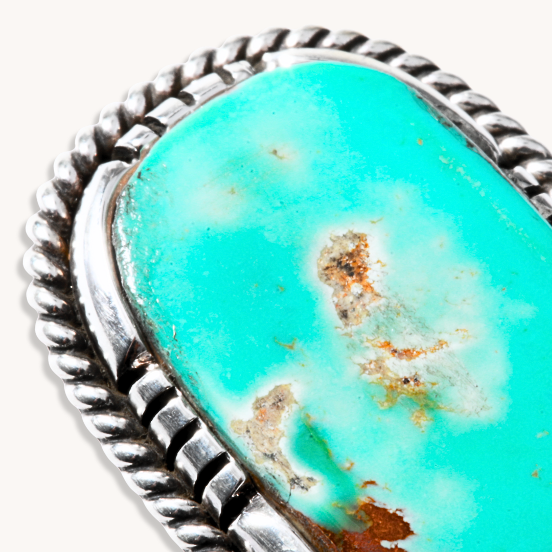 Oblong Turquoise Ring