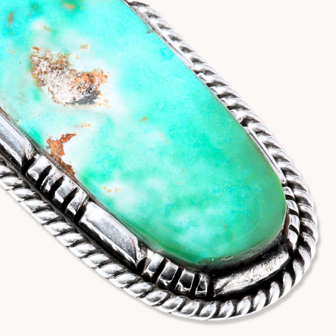 Oblong Turquoise Ring