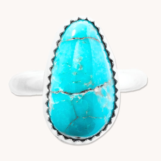 Simple Turquoise Rings