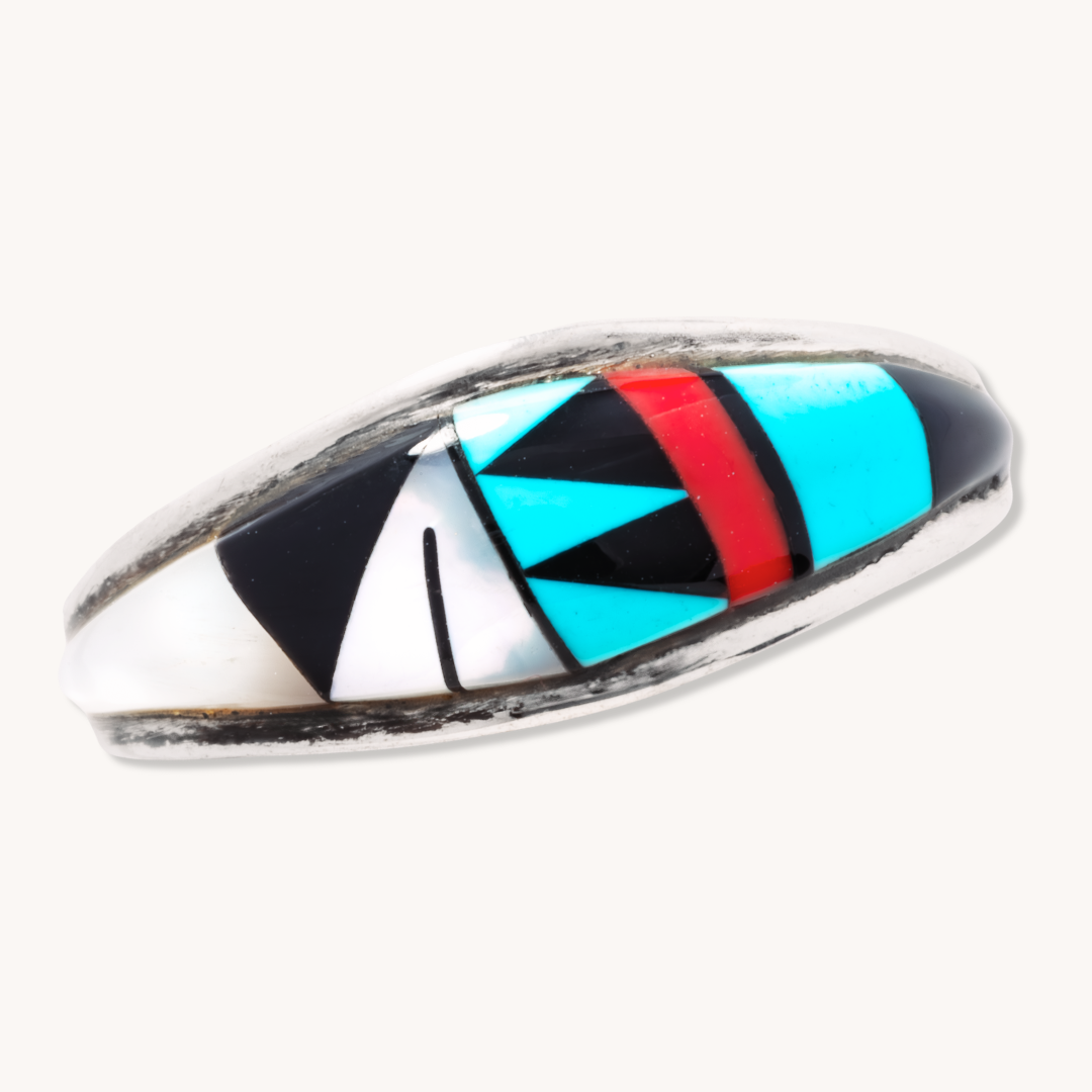 Multi-Stone Inlay Ring