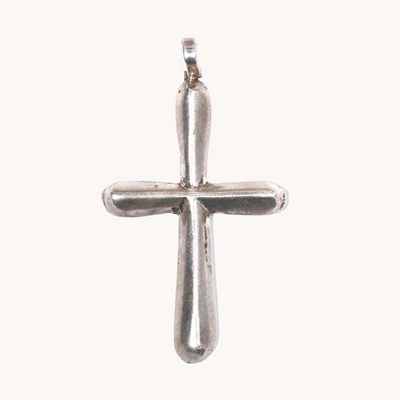 Vintage Silver Cross Pendant