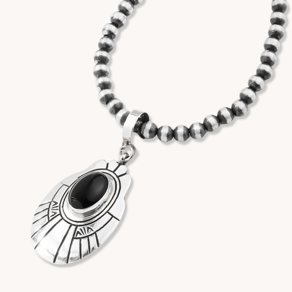Onyx Overlay Pendant