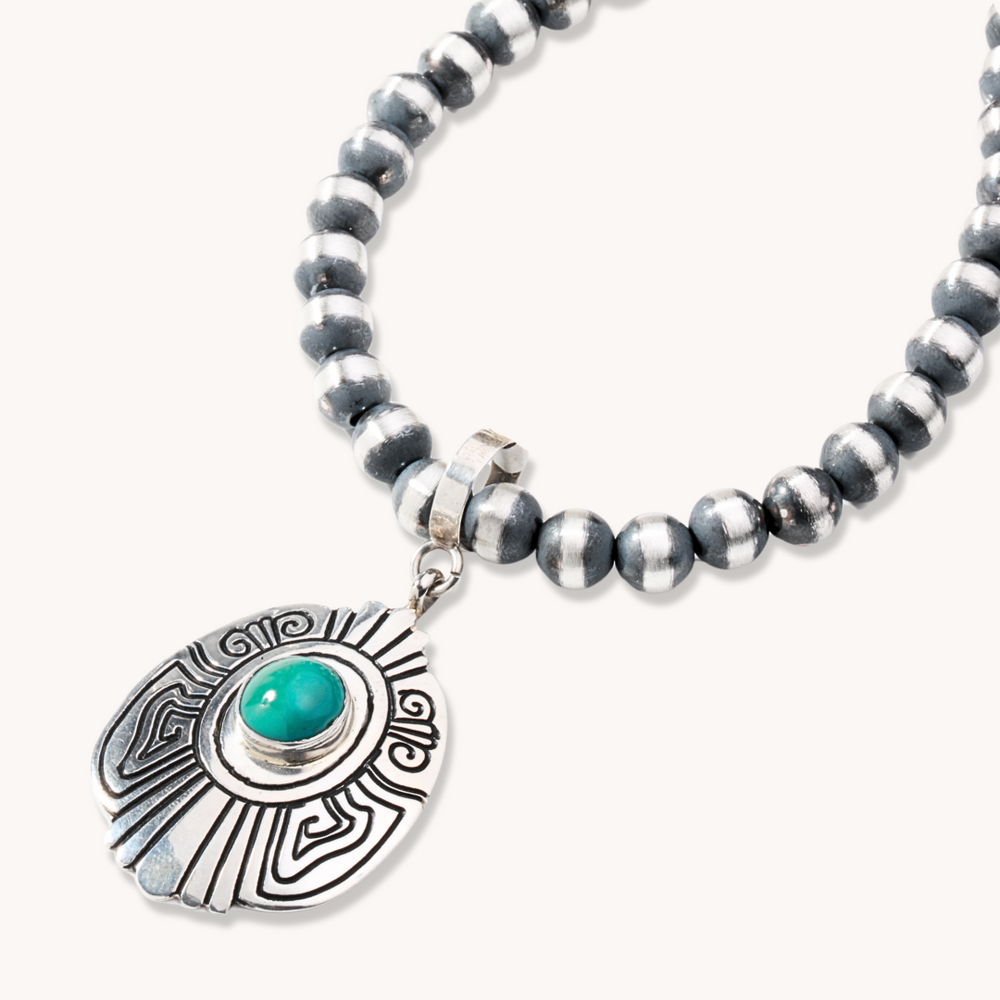 T&R Singer Turquoise Pendant