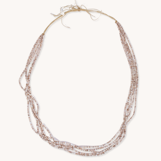 5-Strand Heishe Beads Necklace