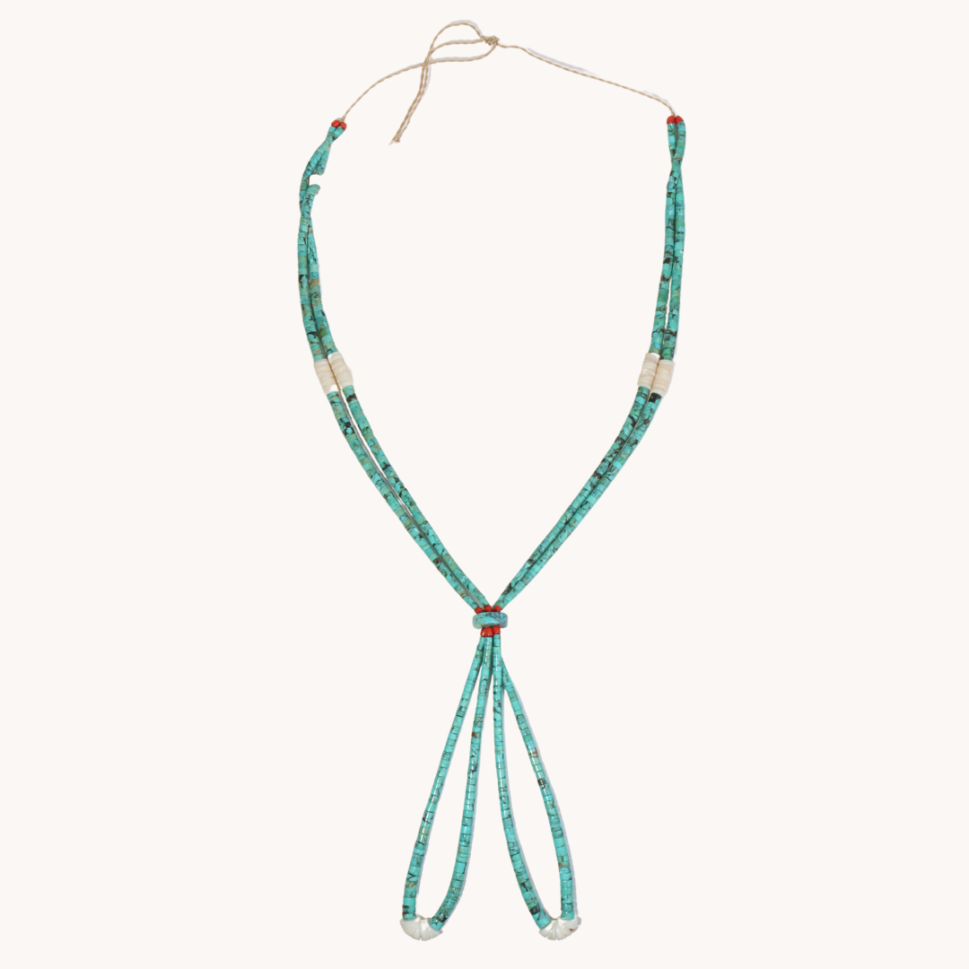 Turquoise Jacla Beads Necklace