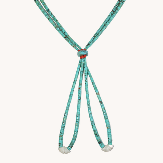 Turquoise Jacla Beads Necklace
