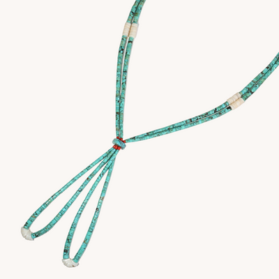 Turquoise Jacla Beads Necklace