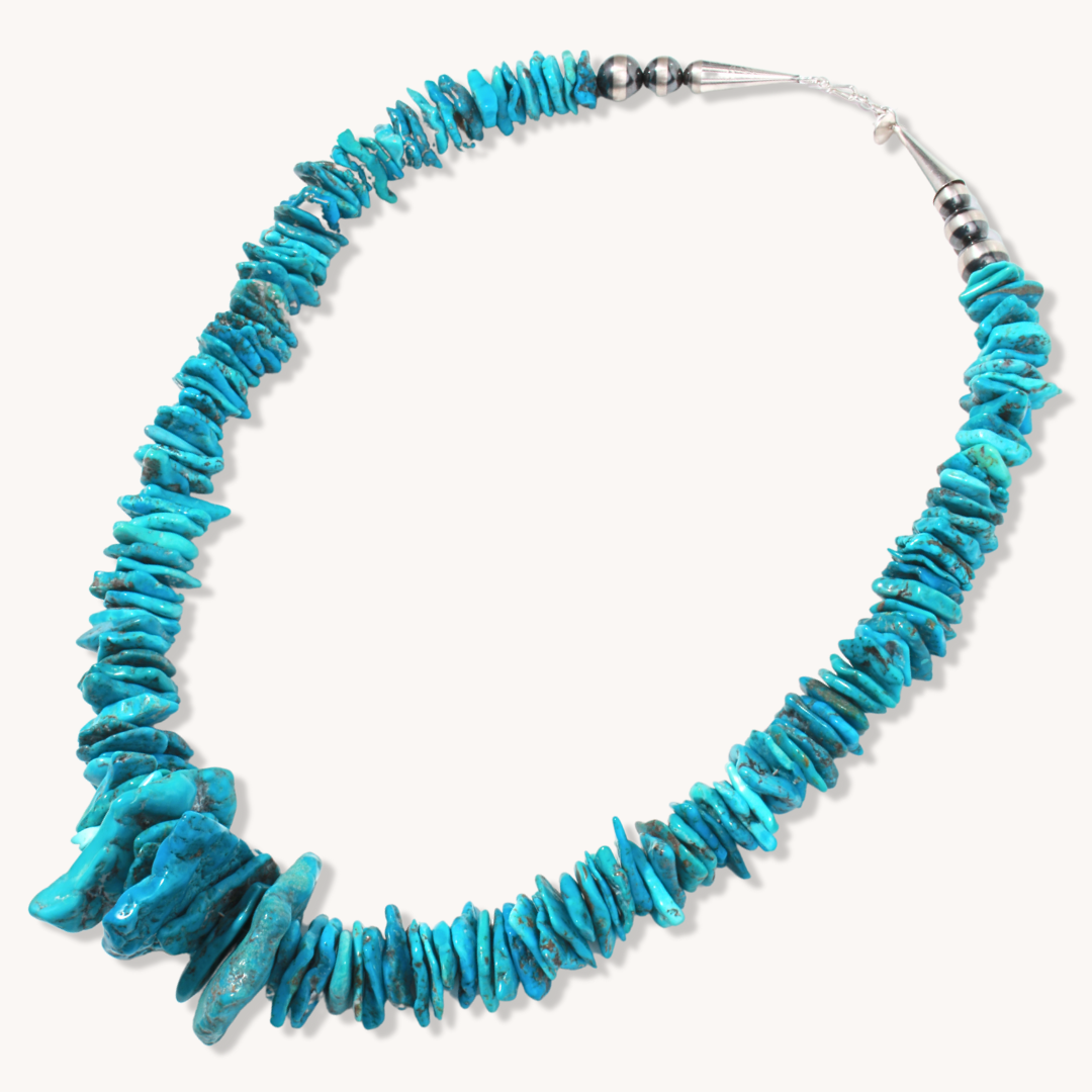 Statement Turquoise Nugget Necklace