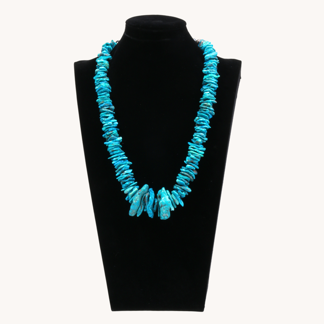 Statement Turquoise Nugget Necklace