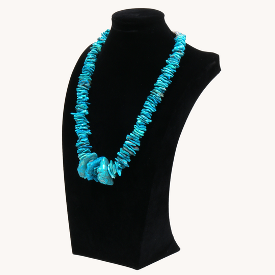 Statement Turquoise Nugget Necklace