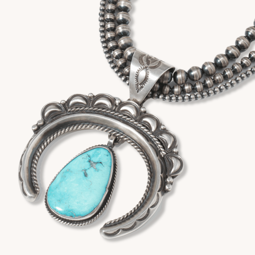 Turquoise Naja Pendant