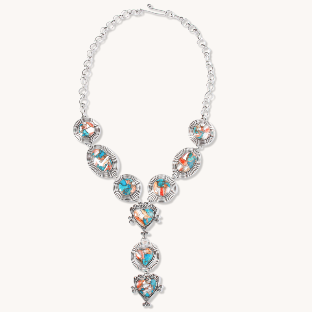 Epic Ivan T Spiny Turquoise Y-Necklace