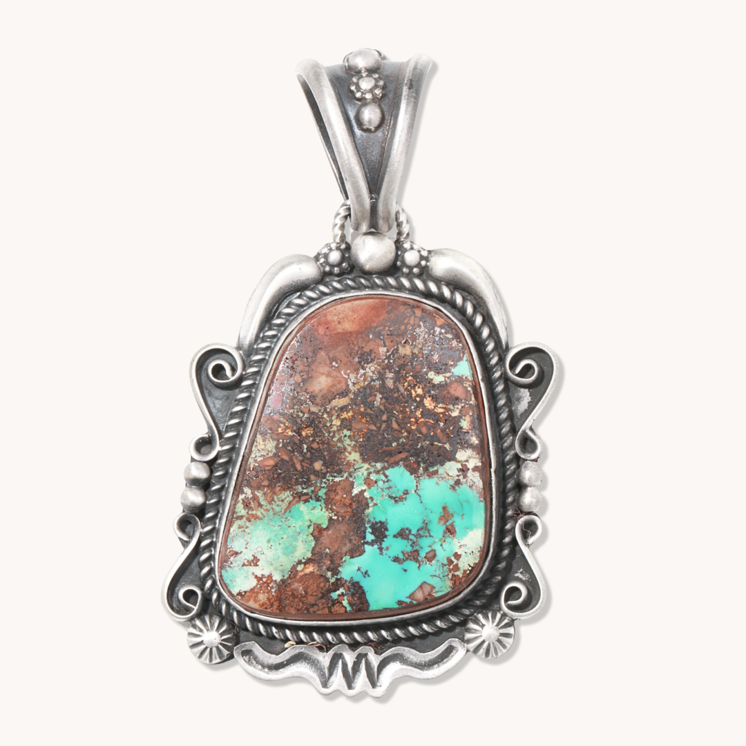 Statement Turquoise Pendant