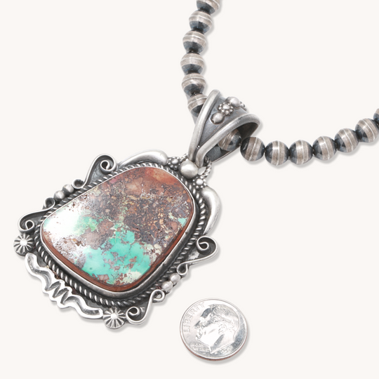 Statement Turquoise Pendant