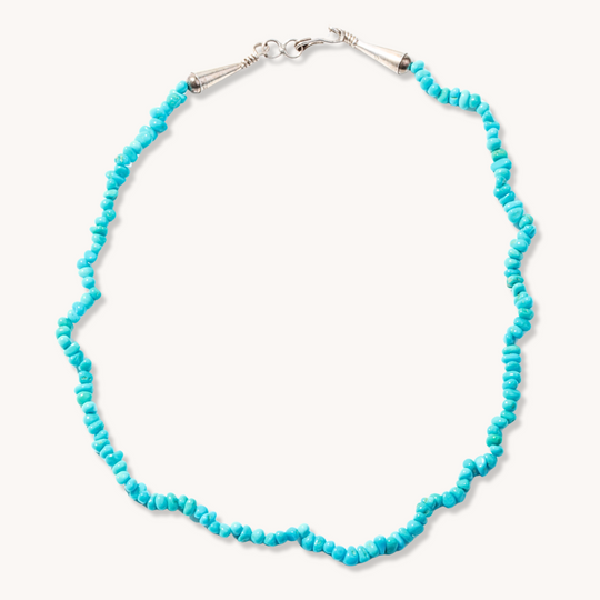 Natural Turquoise Beads Necklace