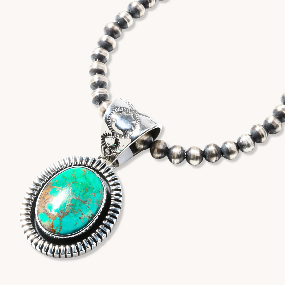 Handcrafted Turquoise Pendant