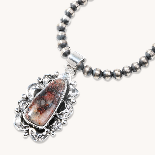 Copper-Infused Agate Pendants