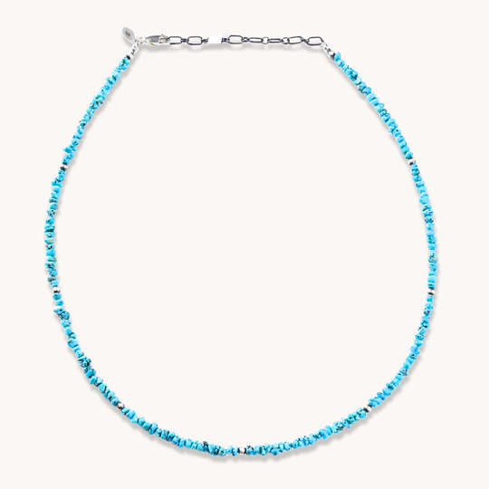 Dainty Turquoise Beads Necklace