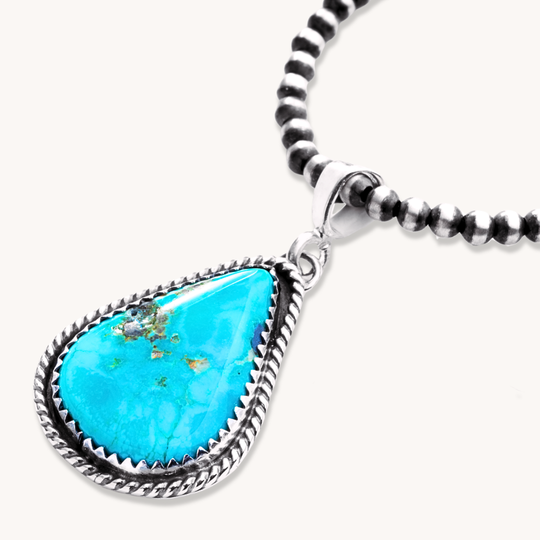 Teardrop Turquoise Pendant