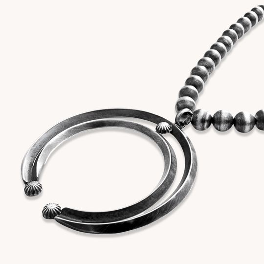 Sterling Silver Naja Necklace