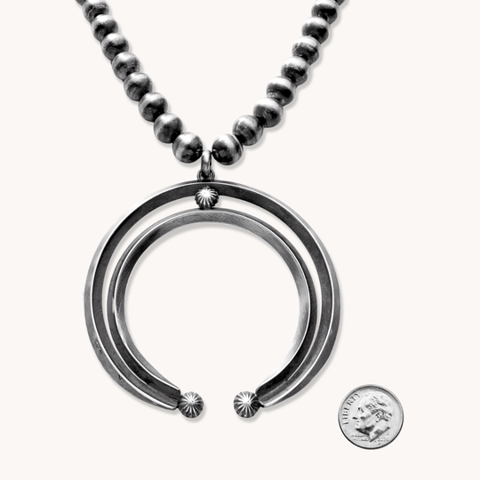 Sterling Silver Naja Necklace