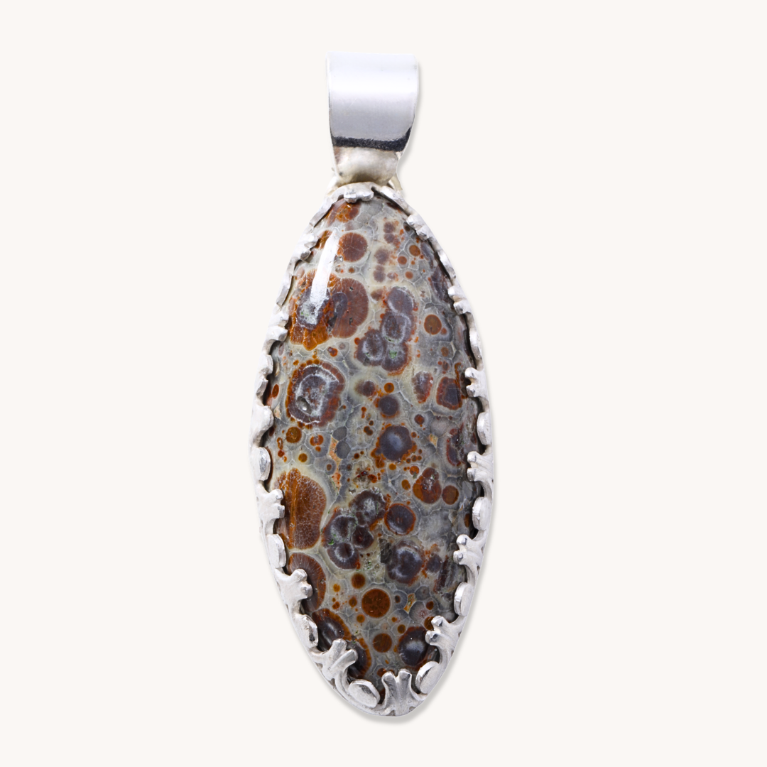 Asteroid Jasper Pendant