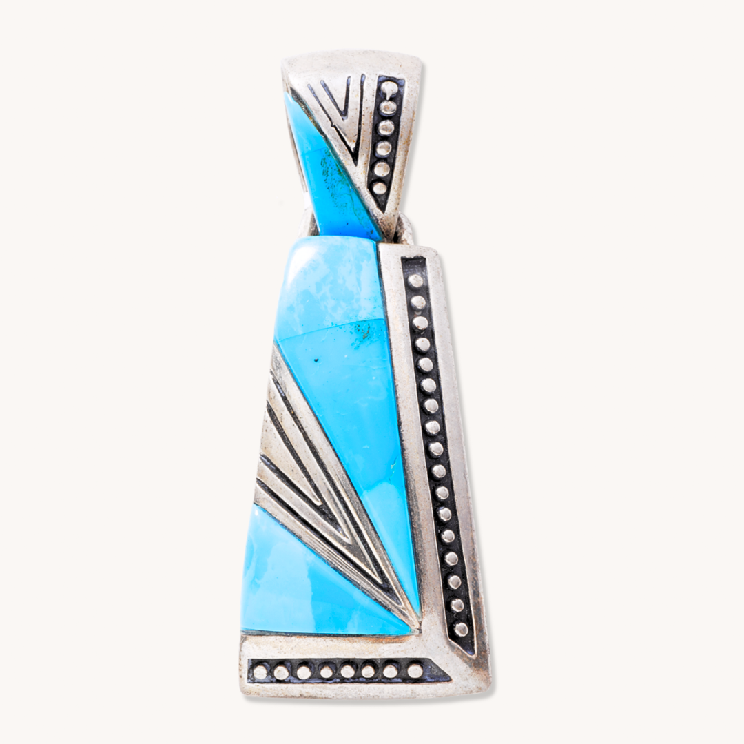 Turquoise Inlay Pendant