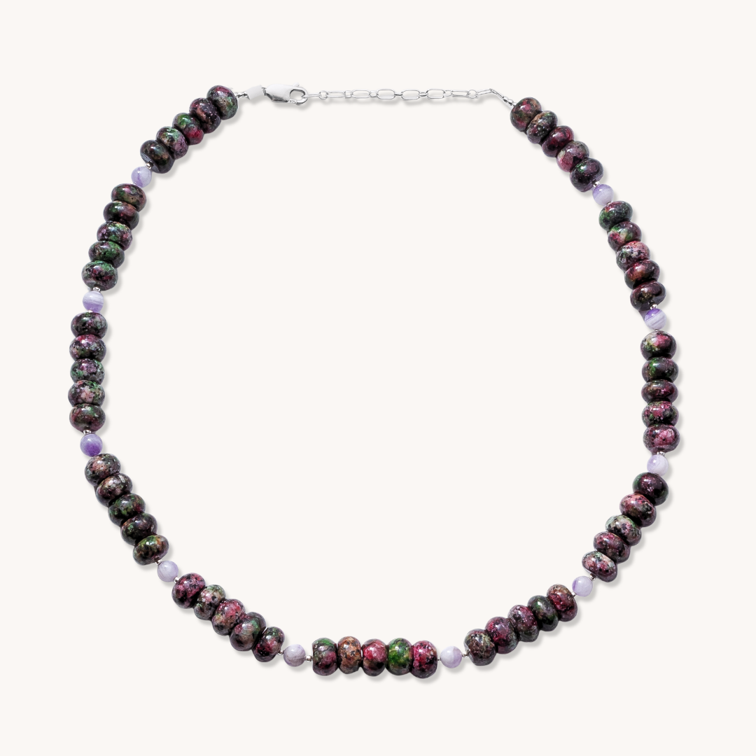 Quartz & Agate Beads Necklace