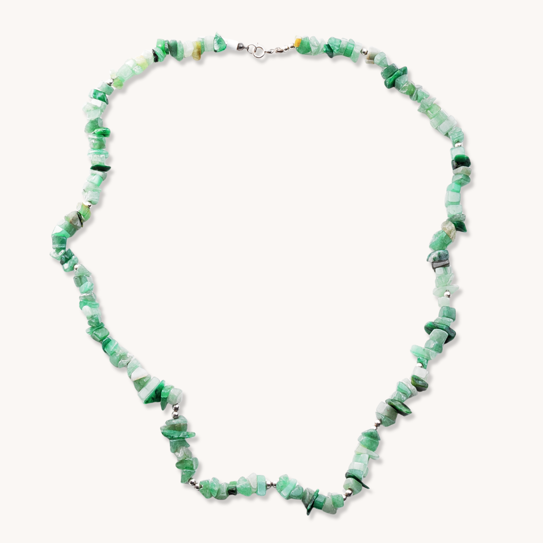 Aventurine Chip Beads Necklace