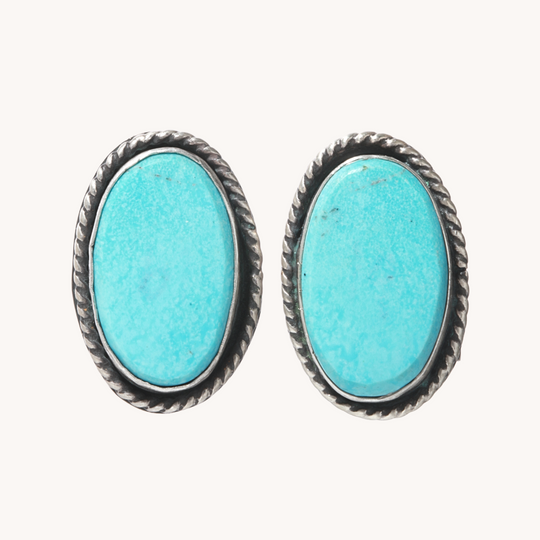 Turquoise Post Earrings